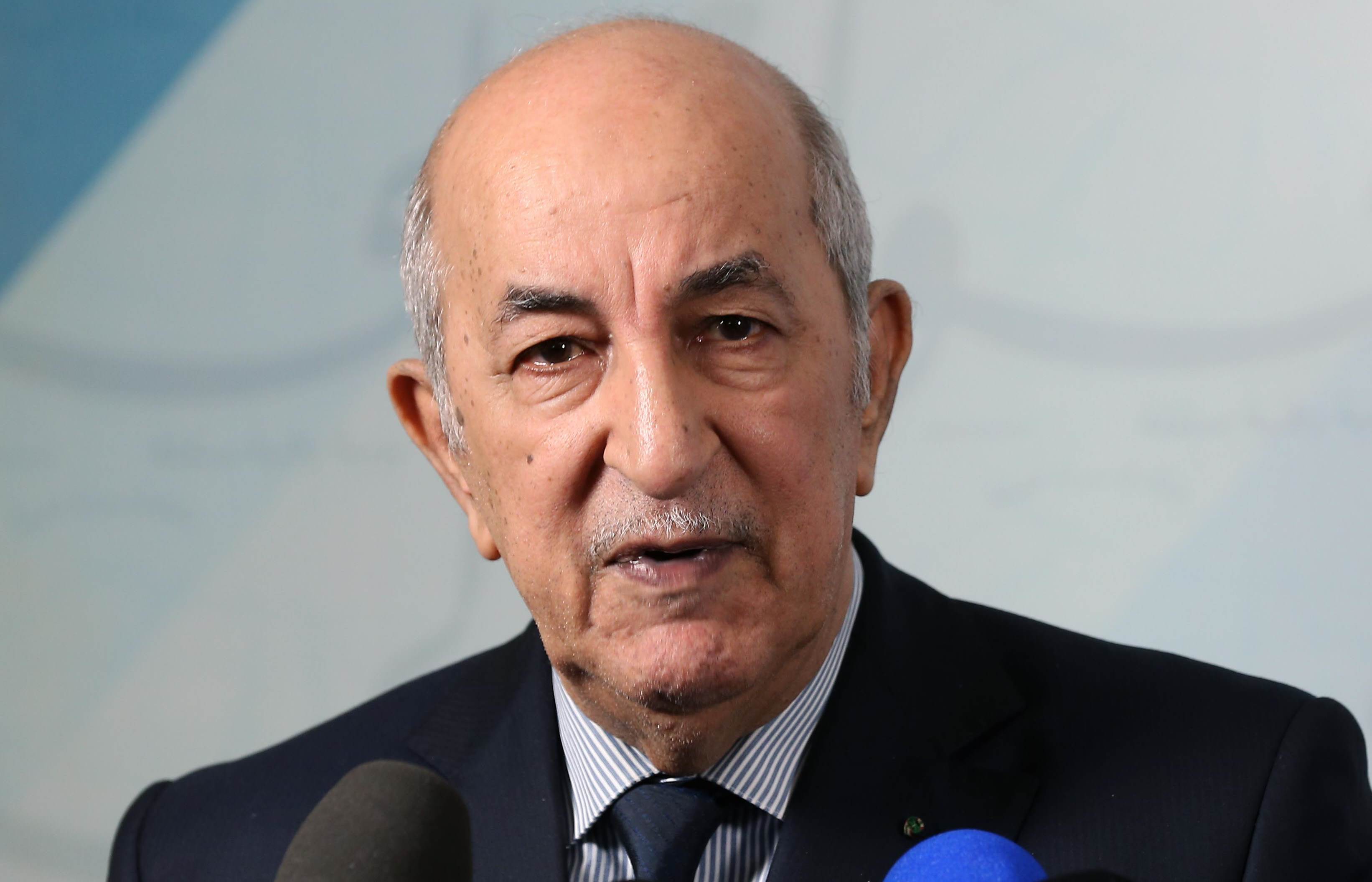 تبون: مستعدون لإجراء حوار بين الفرقاء الليبي.. ولطي الإشكال مع المغرب