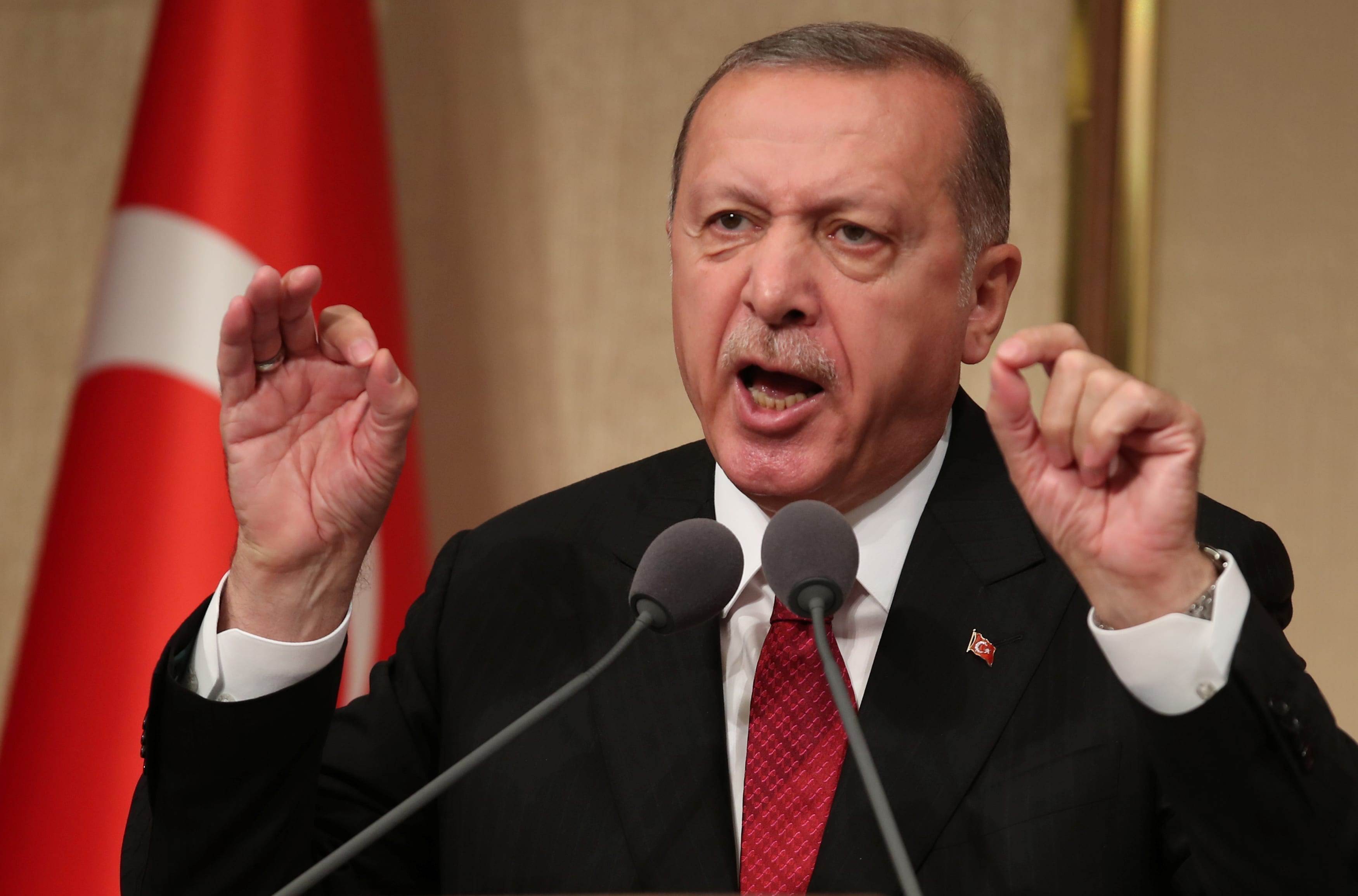 الرئيس التركي رجب طيب إردوغان