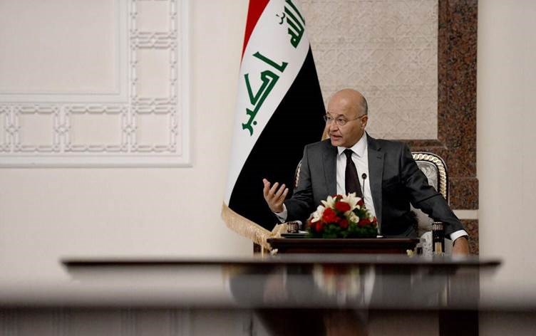 صالح: نرفض التدخل الخارجي.. وهناك مخطط لإغراق العراق في صراعٍ داخلي