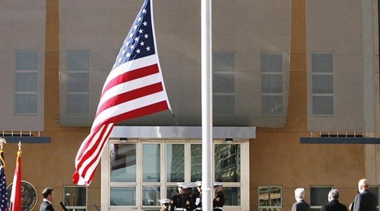 Diplomatic Center for International Coalition in Baghdad is targeted with a missile.