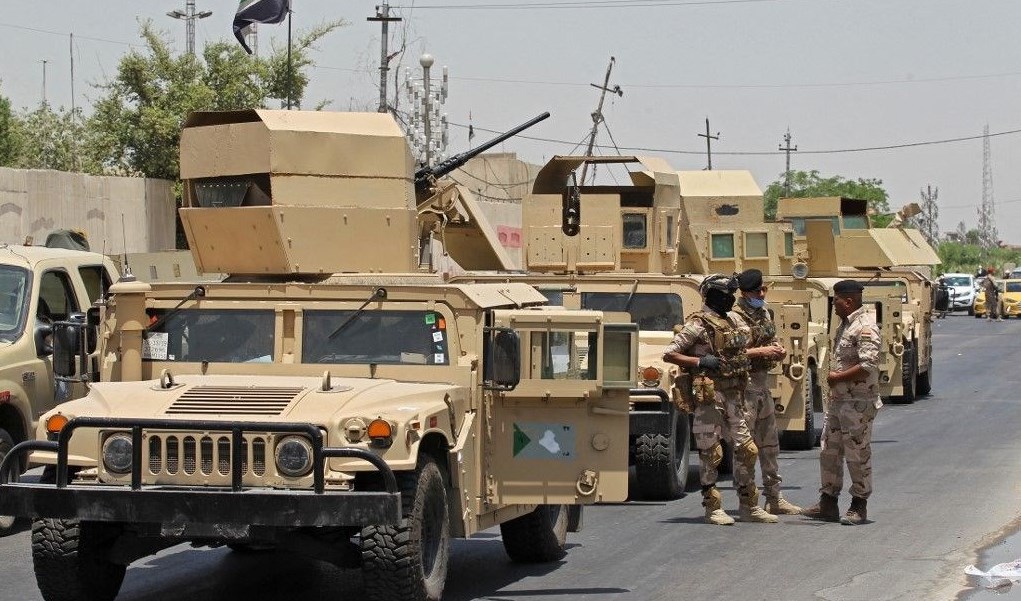 Iraqi Army forces are chasing ISIS remnants
