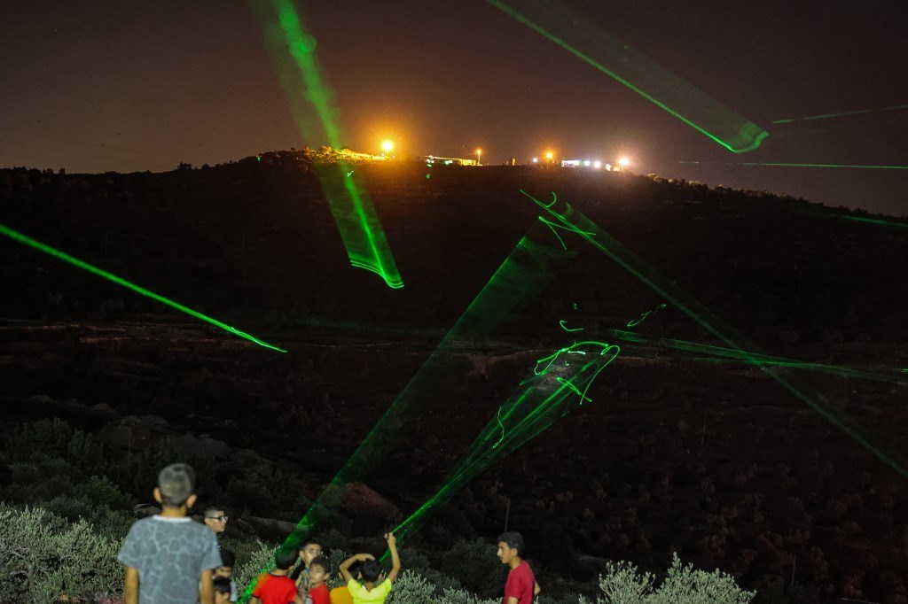 Israeli Occupation Bombs Resistance Site Southwest Gaza