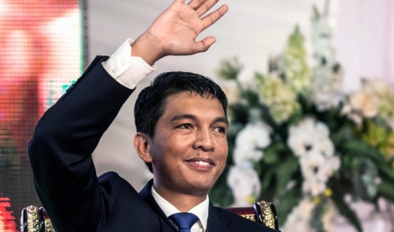 Madagascar's President Andry Rajoelina