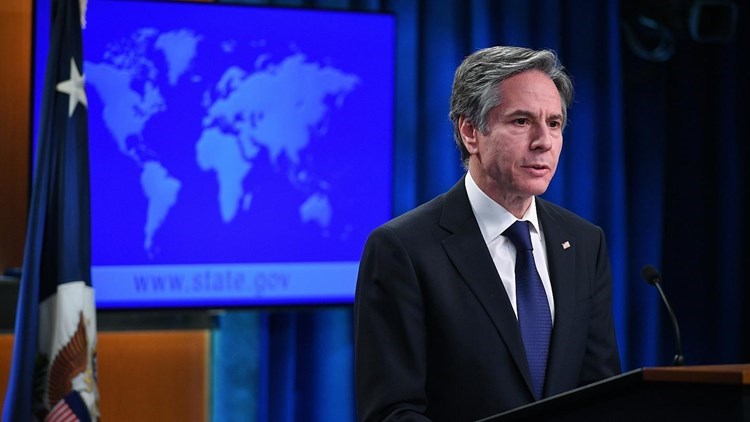 US Secretary of State Antony Blinken.