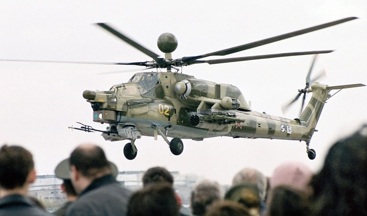 Russian made helicopter.