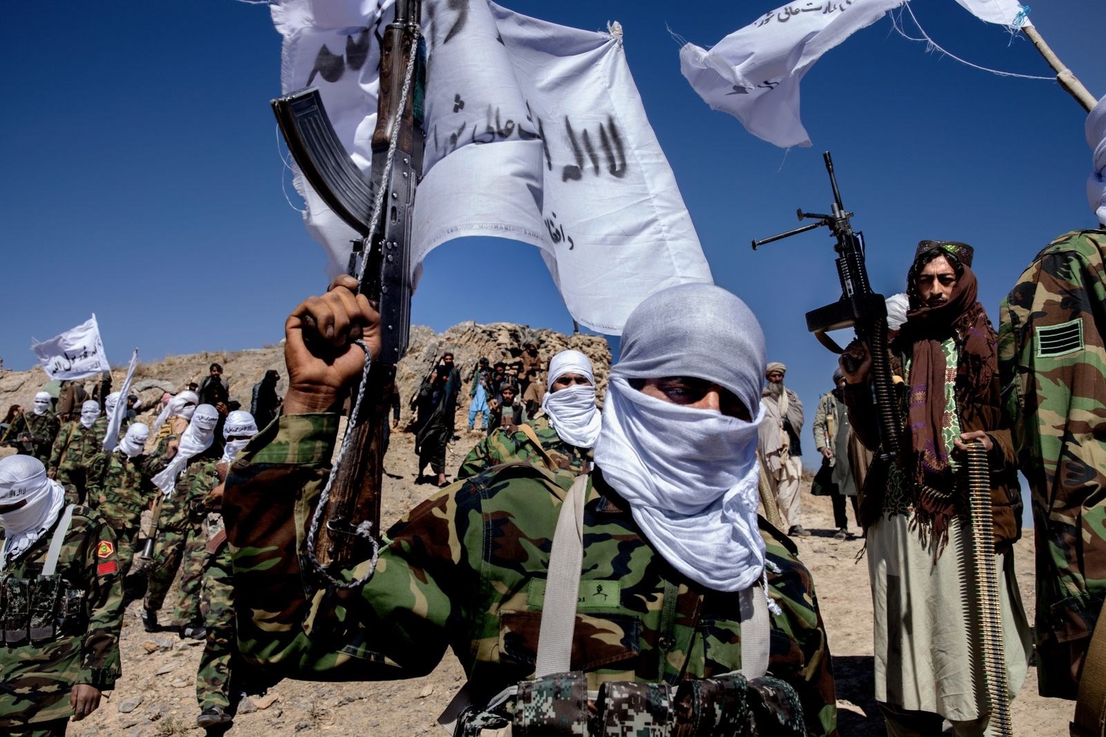 Taliban militants in Afghanistan