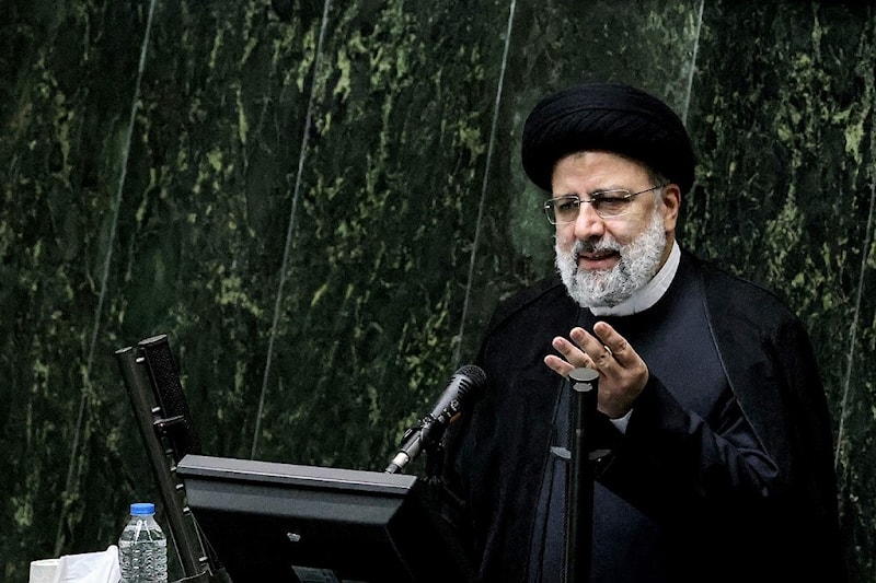 Iranian President Ebrahim Raisi in Parliament, August 21st 2021