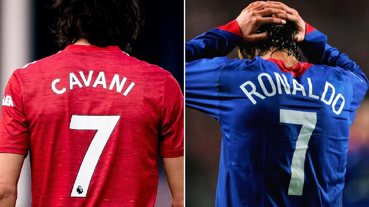 The law may deprive Ronaldo from the number 7 in Manchester United