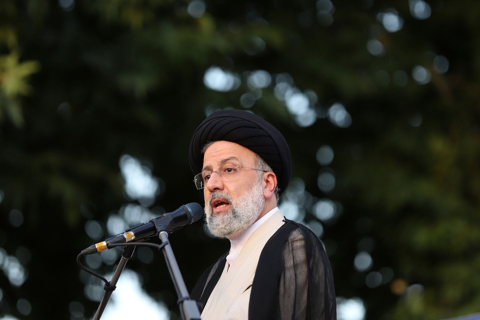 Iranian President Ebrahim Raisi