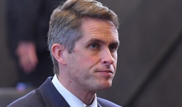 Secretary of State for Education of the United Kingdom Gavin Williamson.