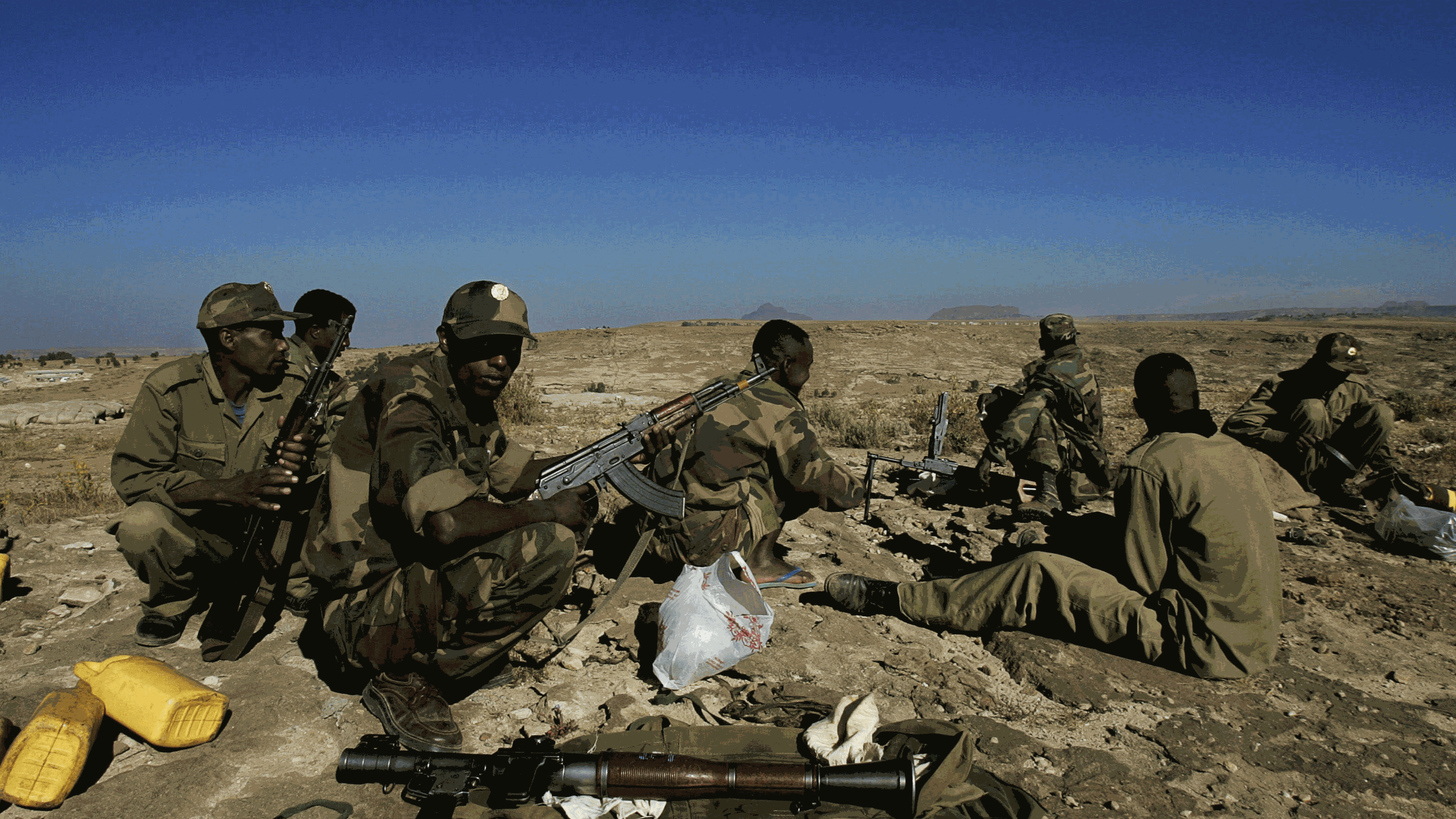 Ethiopian National Defense Forces in the Tigray Region