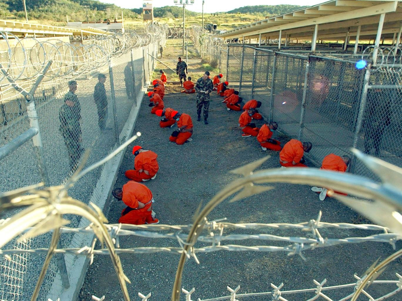 The US authorities opened the Guantanamo prison in late 2001.