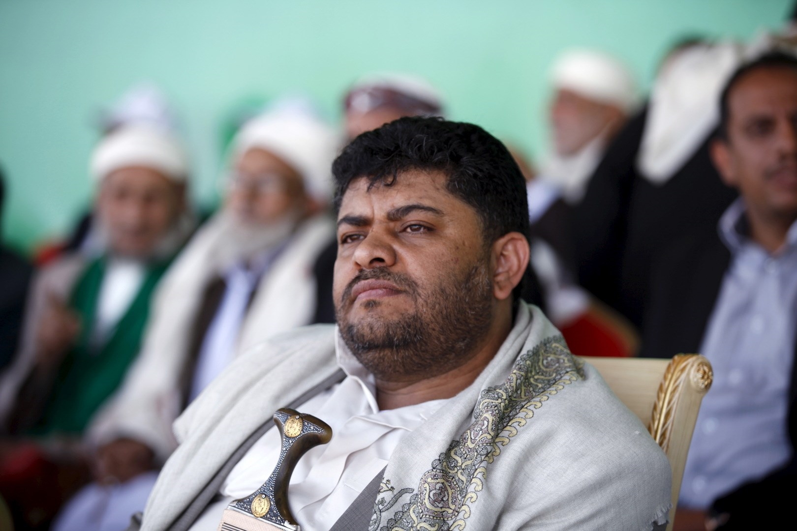 Sayyed Mohammed Ali al-Houthi, the President of the Supreme political council in Yemen