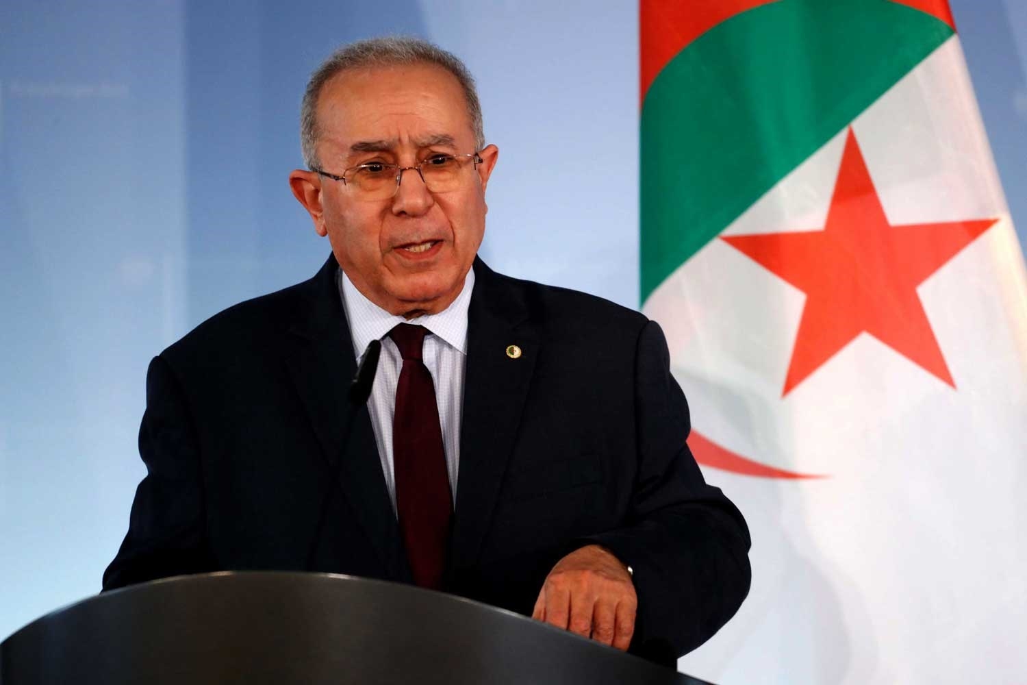 Algerian Foreign Minister Ramtane Lamamra