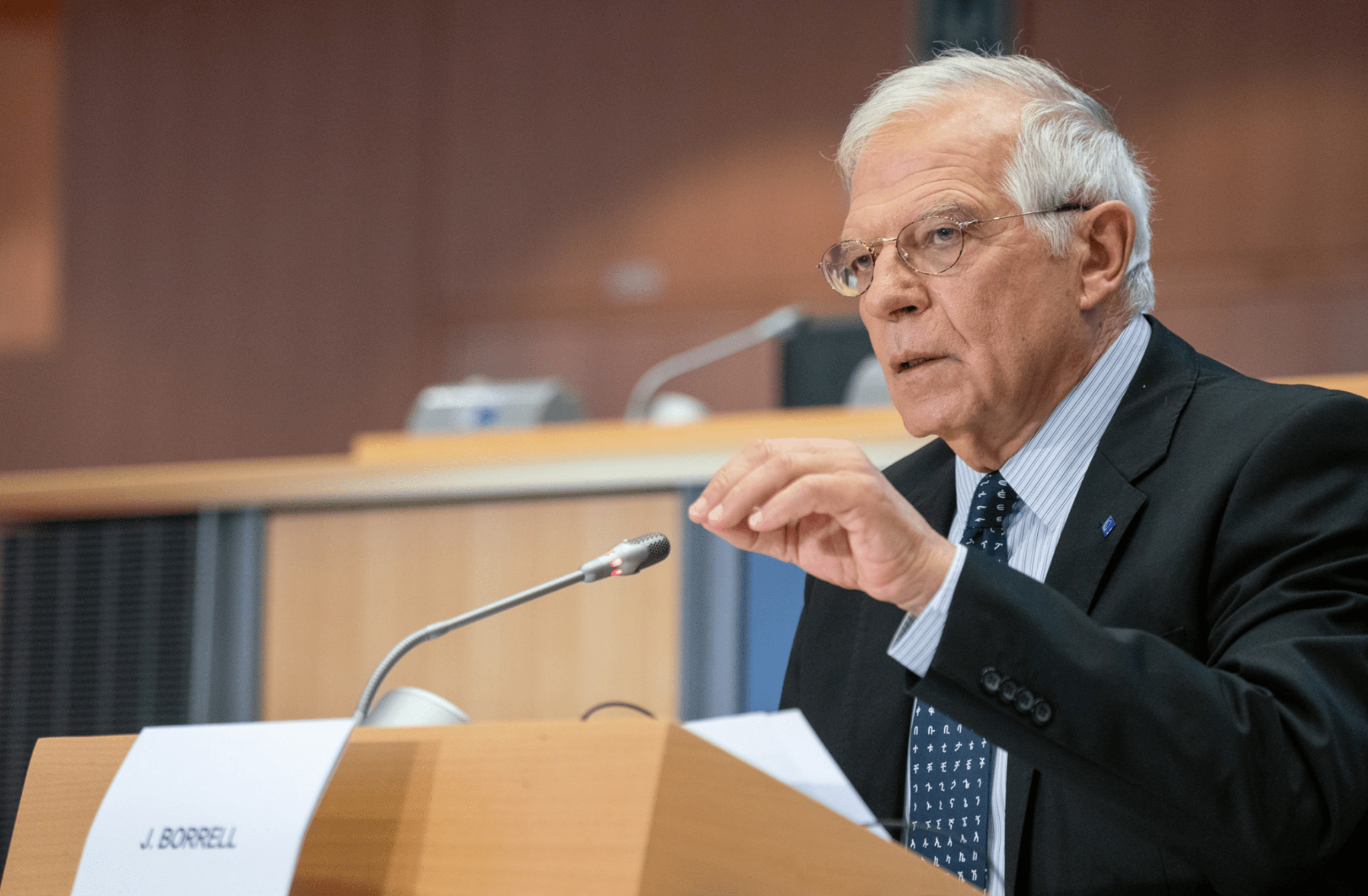 High Representative of the European Union for Foreign Affairs and Security Policy Josep Borrell