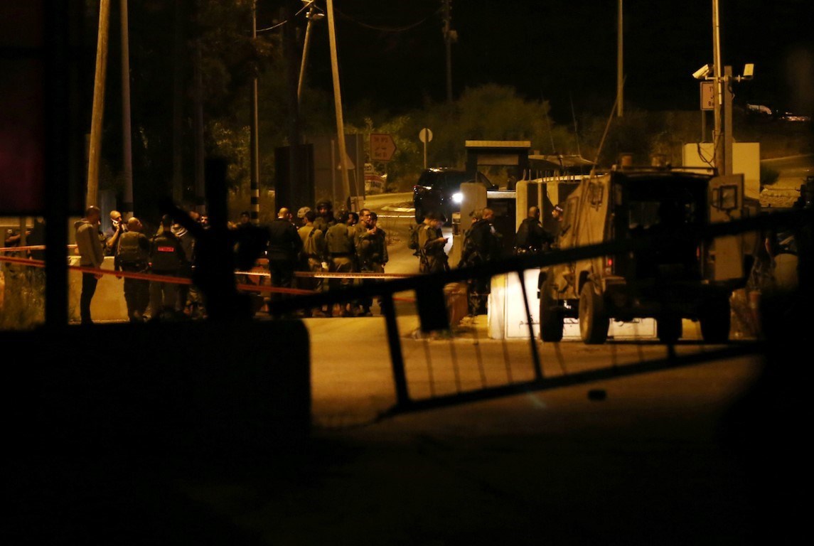 Israeli occupation forces call in reinforcements to al-Jalama checkpoint