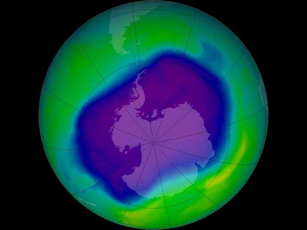 This year’s Ozone layer hole is bigger than the Antarctica